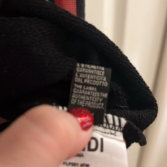 Fendi hoody with fure - Picture 9 of 10